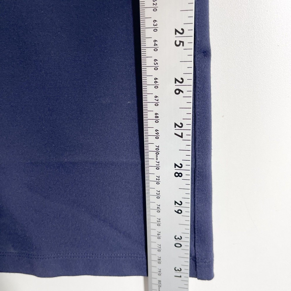 Betabrand Navy Classic Dress Yoga Bootcut Pants Mid Rise Womens Size Small Tall - Picture 4 of 7